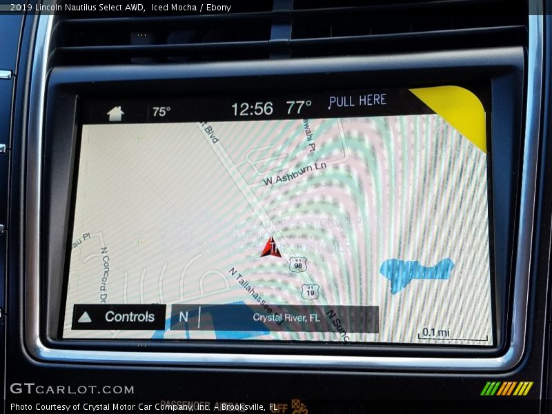 Navigation of 2019 Nautilus Select AWD
