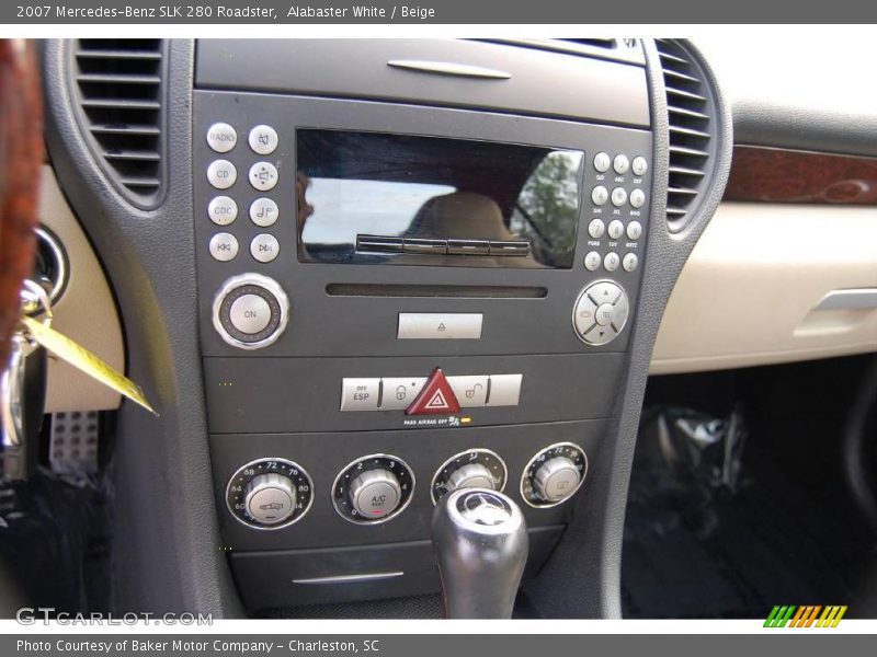 Alabaster White / Beige 2007 Mercedes-Benz SLK 280 Roadster