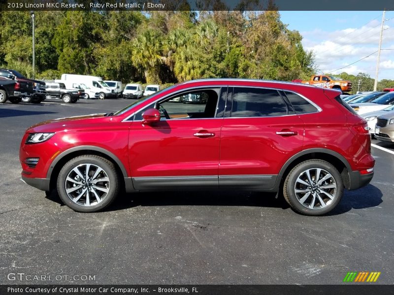  2019 MKC Reserve Ruby Red Metallic