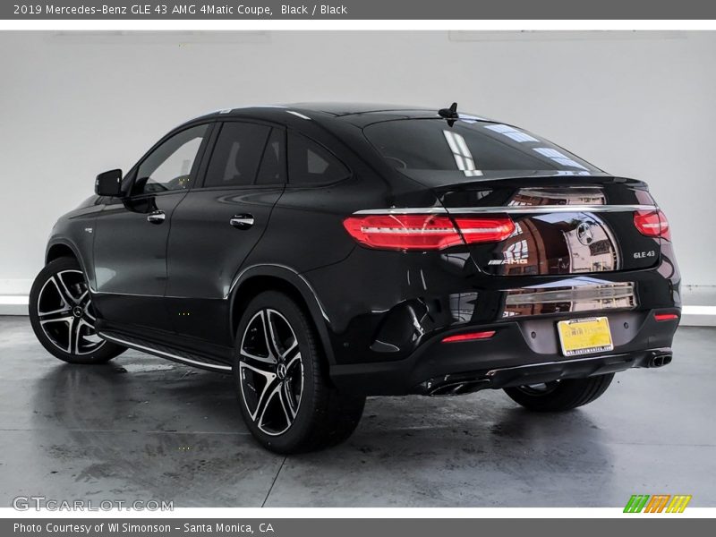 Black / Black 2019 Mercedes-Benz GLE 43 AMG 4Matic Coupe