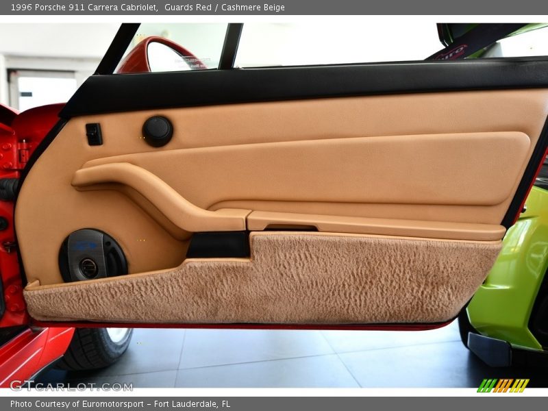 Door Panel of 1996 911 Carrera Cabriolet