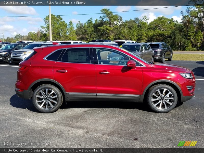 Ruby Red Metallic / Ebony 2019 Lincoln MKC Reserve