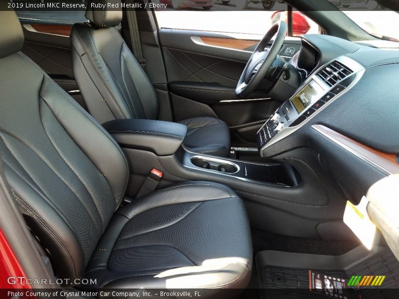 Ruby Red Metallic / Ebony 2019 Lincoln MKC Reserve