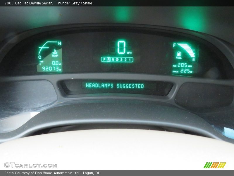 Thunder Gray / Shale 2005 Cadillac DeVille Sedan