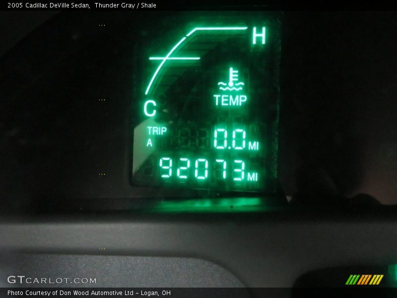 Thunder Gray / Shale 2005 Cadillac DeVille Sedan