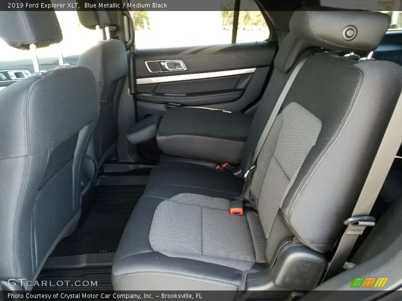 Blue Metallic / Medium Black 2019 Ford Explorer XLT
