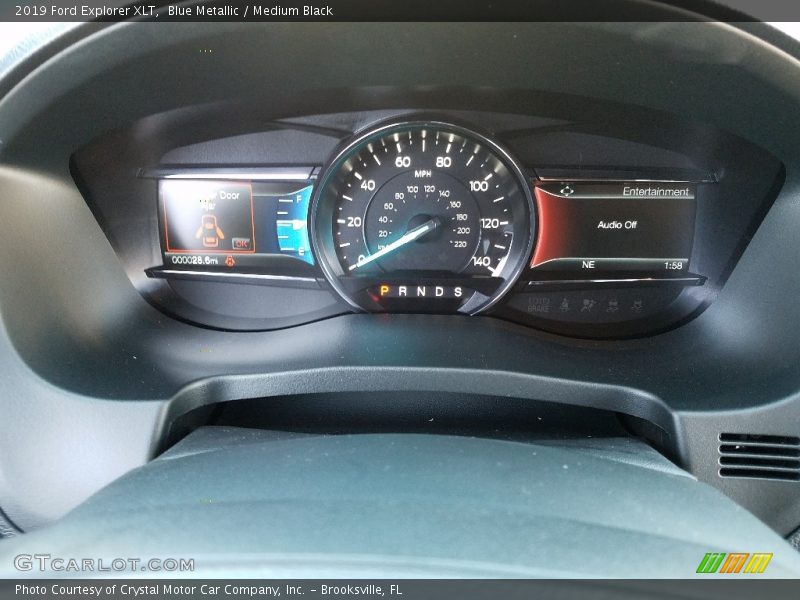 Blue Metallic / Medium Black 2019 Ford Explorer XLT