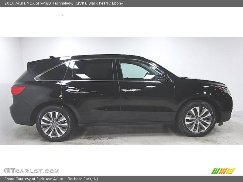 Crystal Black Pearl / Ebony 2016 Acura MDX SH-AWD Technology