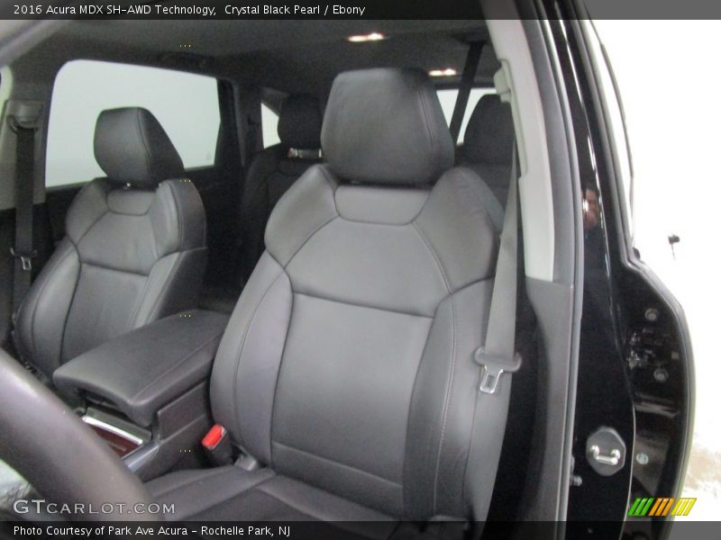 Crystal Black Pearl / Ebony 2016 Acura MDX SH-AWD Technology