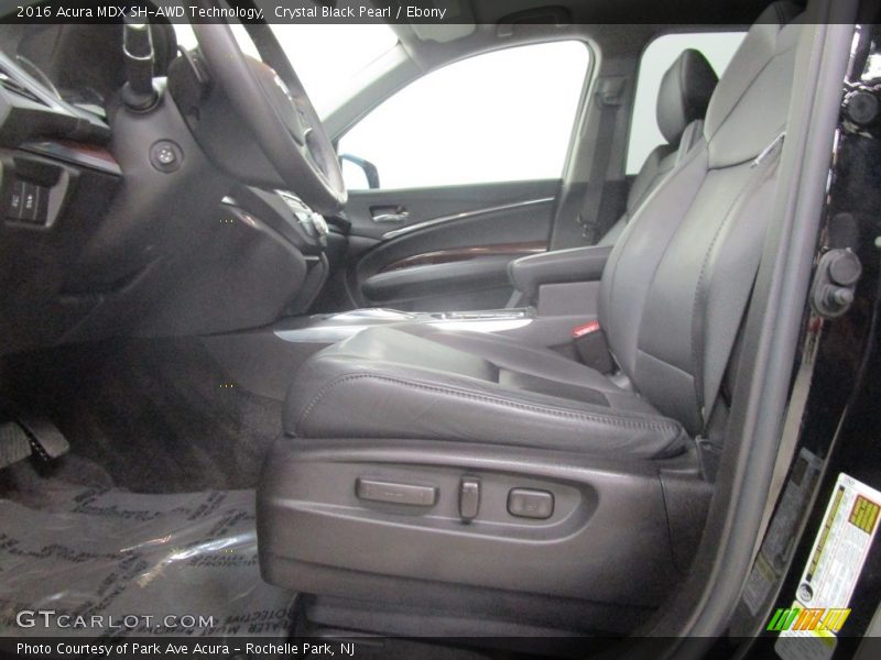 Crystal Black Pearl / Ebony 2016 Acura MDX SH-AWD Technology