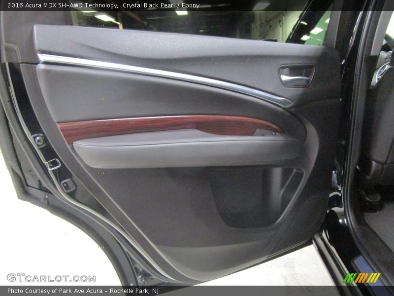 Crystal Black Pearl / Ebony 2016 Acura MDX SH-AWD Technology