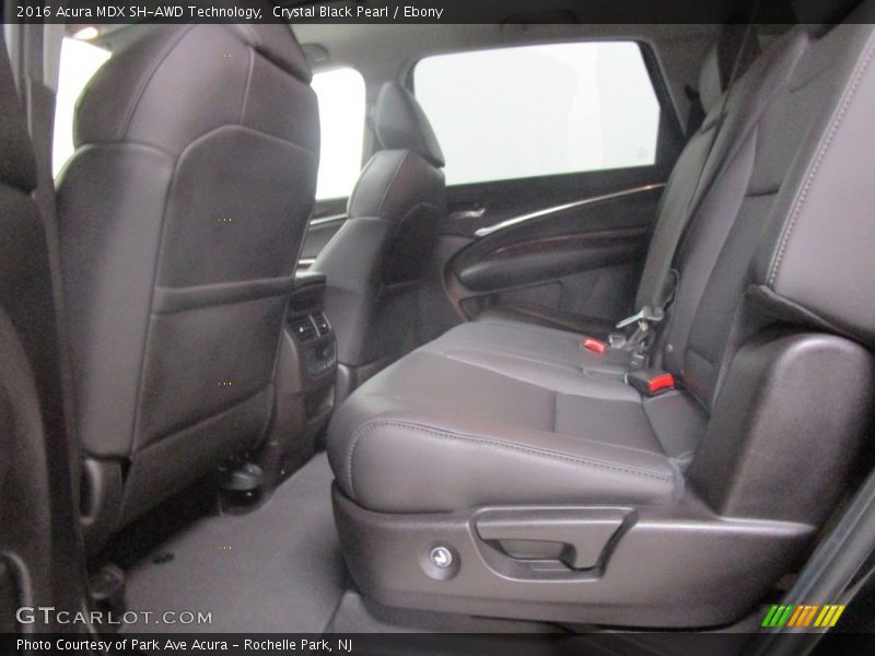 Crystal Black Pearl / Ebony 2016 Acura MDX SH-AWD Technology
