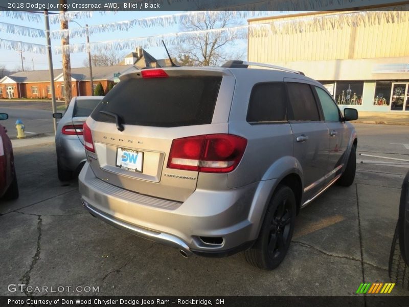 Billet / Black 2018 Dodge Journey Crossroad AWD