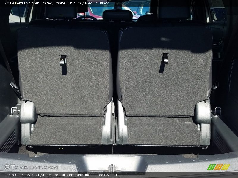 White Platinum / Medium Black 2019 Ford Explorer Limited