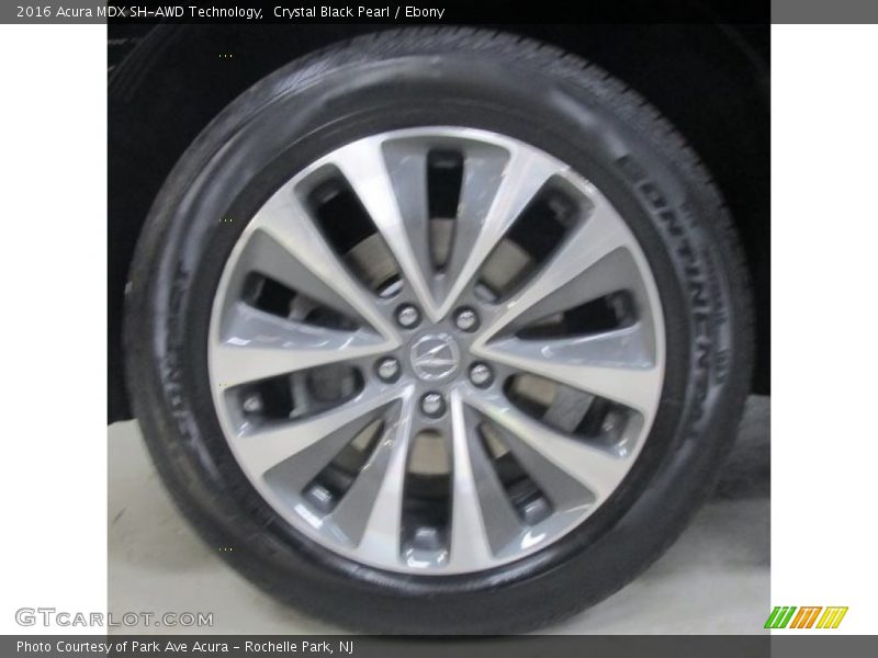Crystal Black Pearl / Ebony 2016 Acura MDX SH-AWD Technology
