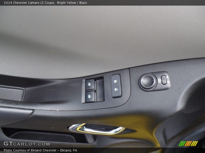 Bright Yellow / Black 2014 Chevrolet Camaro LS Coupe