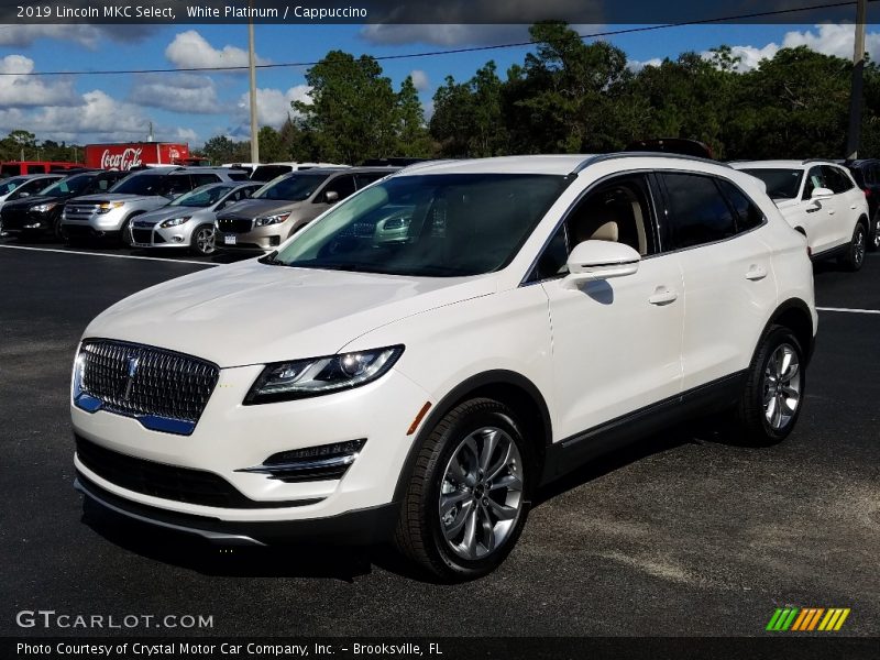 White Platinum / Cappuccino 2019 Lincoln MKC Select