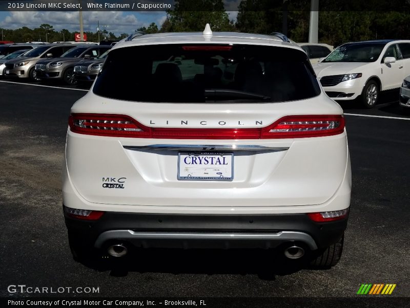 White Platinum / Cappuccino 2019 Lincoln MKC Select