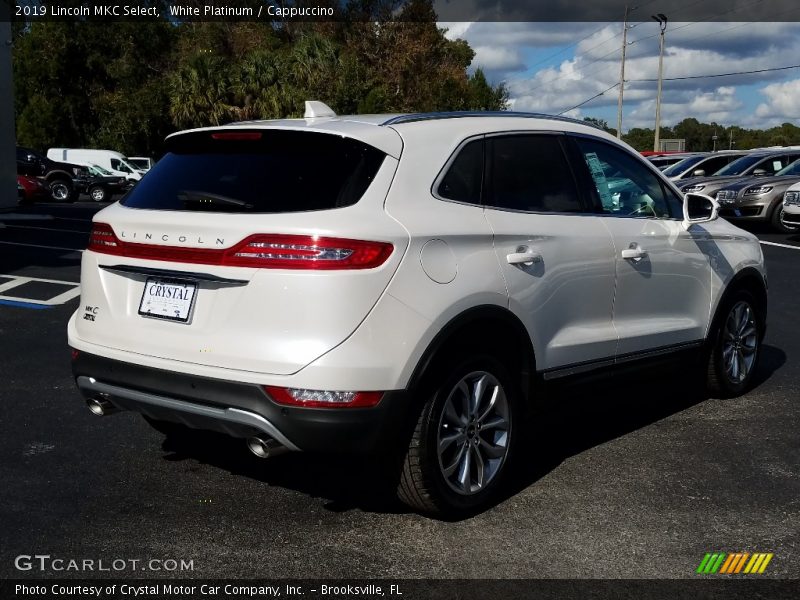 White Platinum / Cappuccino 2019 Lincoln MKC Select