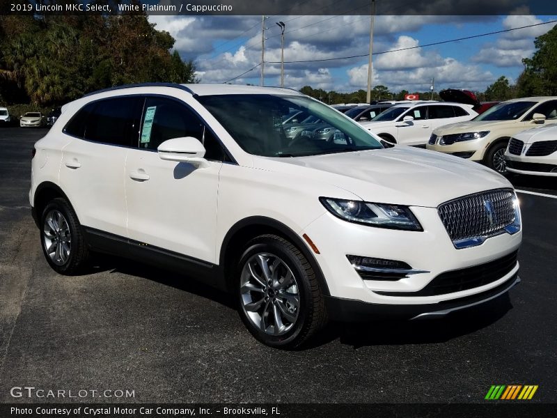 White Platinum / Cappuccino 2019 Lincoln MKC Select