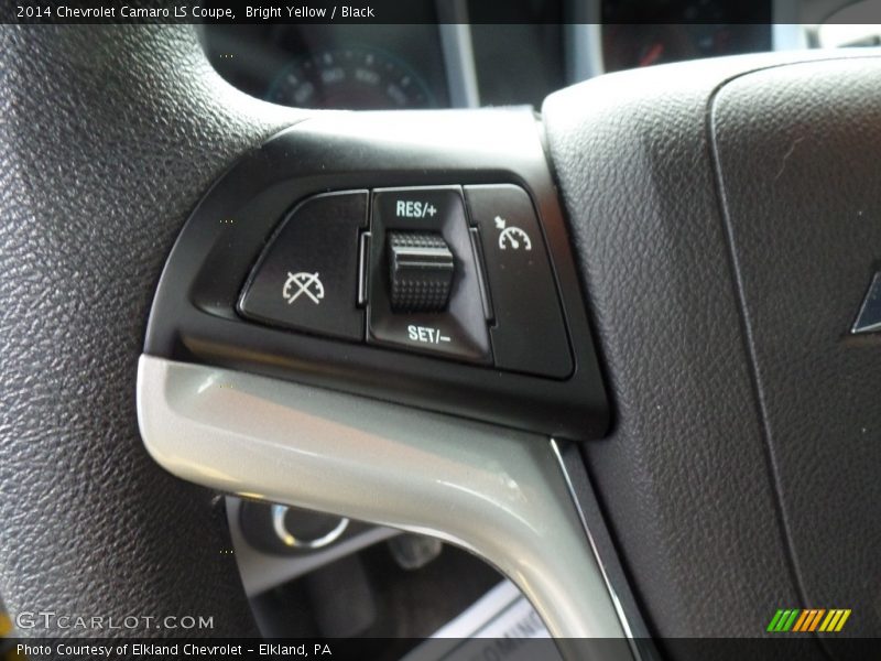 Bright Yellow / Black 2014 Chevrolet Camaro LS Coupe