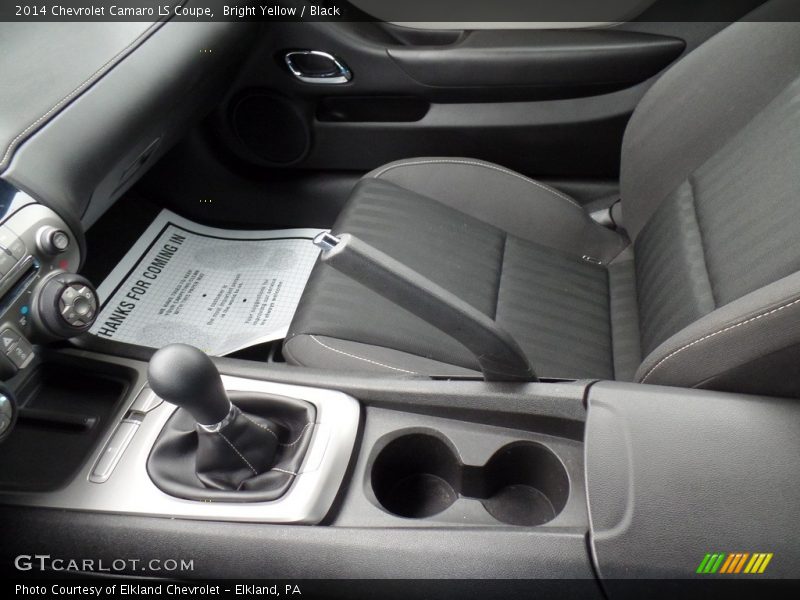 Bright Yellow / Black 2014 Chevrolet Camaro LS Coupe