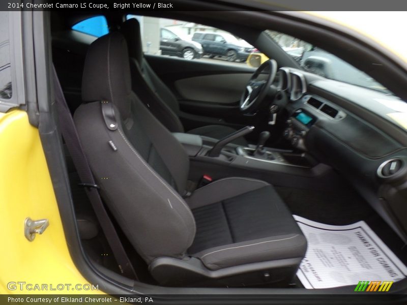 Bright Yellow / Black 2014 Chevrolet Camaro LS Coupe