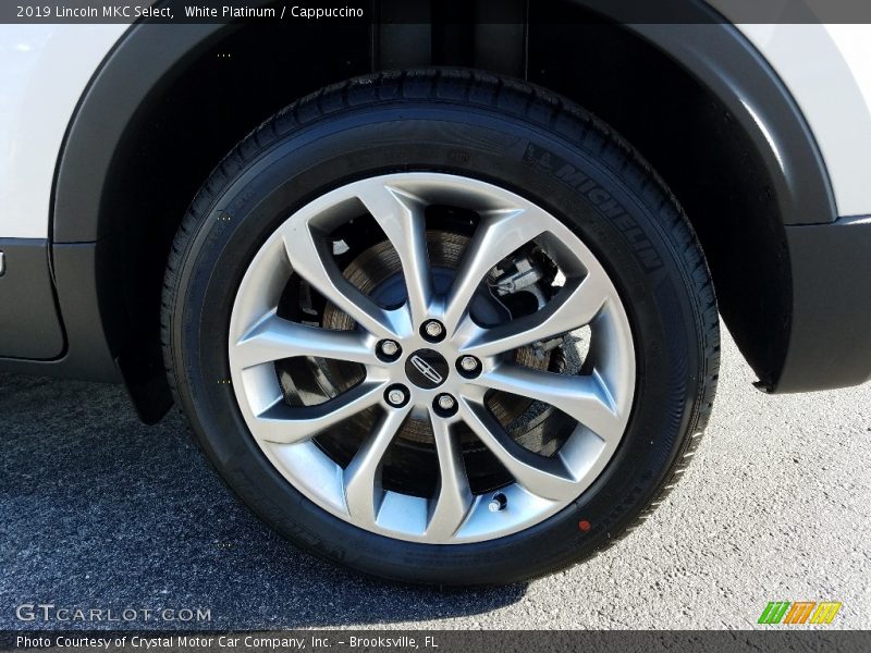 White Platinum / Cappuccino 2019 Lincoln MKC Select