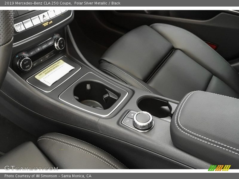 Polar Silver Metallic / Black 2019 Mercedes-Benz CLA 250 Coupe