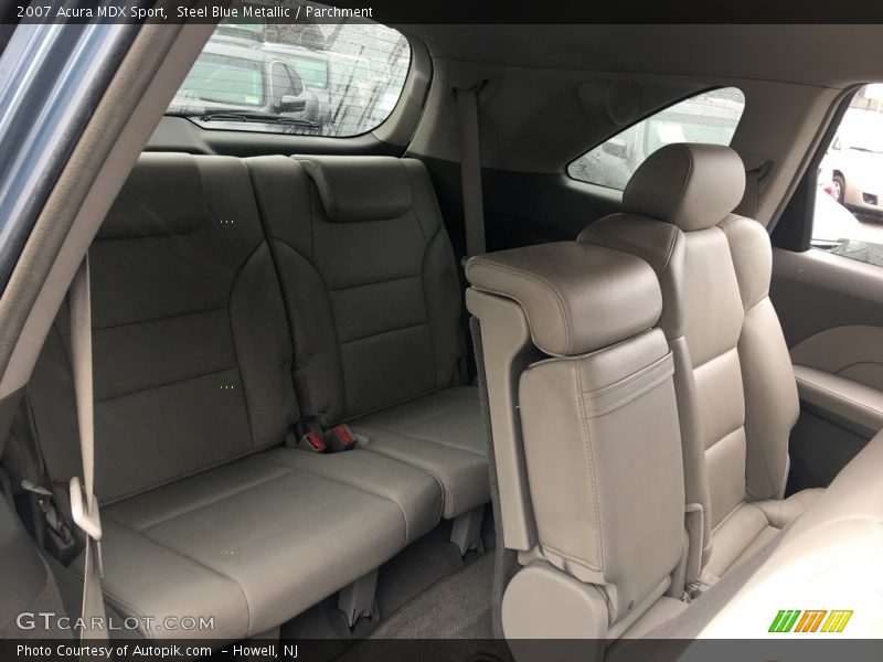Steel Blue Metallic / Parchment 2007 Acura MDX Sport