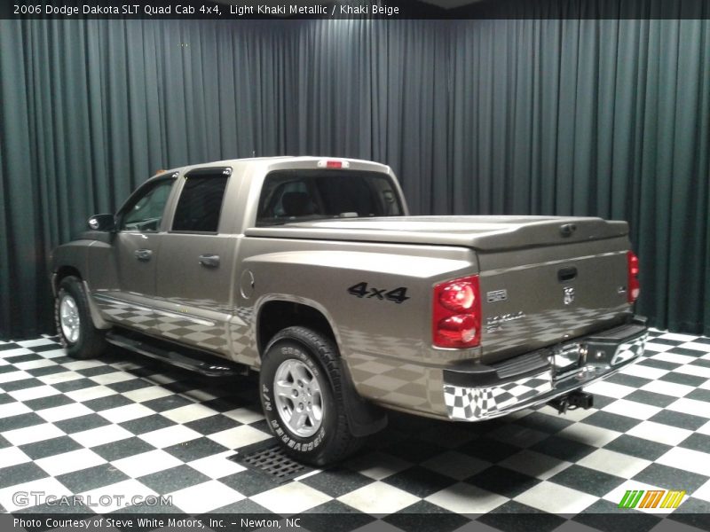 Light Khaki Metallic / Khaki Beige 2006 Dodge Dakota SLT Quad Cab 4x4