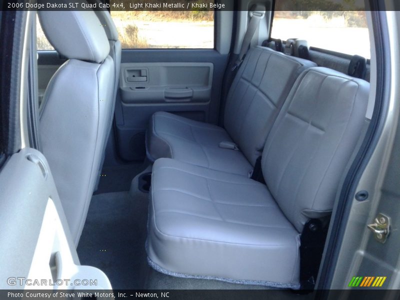 Light Khaki Metallic / Khaki Beige 2006 Dodge Dakota SLT Quad Cab 4x4