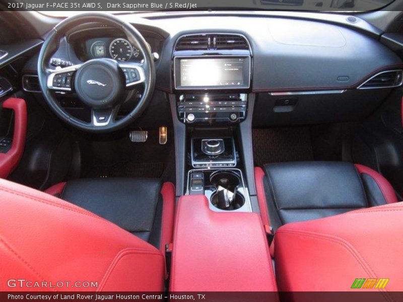 Dashboard of 2017 F-PACE 35t AWD S