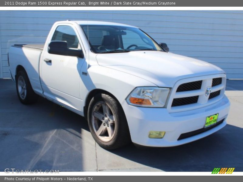 Bright White / Dark Slate Gray/Medium Graystone 2011 Dodge Ram 1500 Express Regular Cab