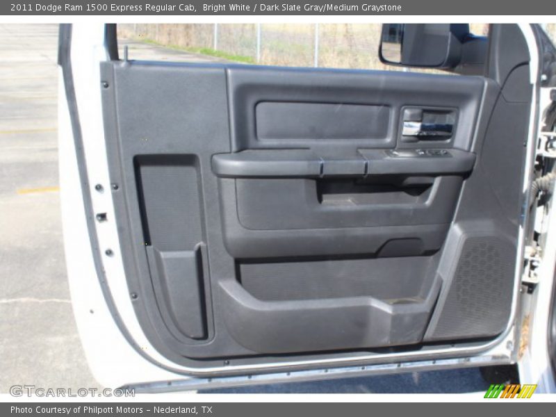 Bright White / Dark Slate Gray/Medium Graystone 2011 Dodge Ram 1500 Express Regular Cab