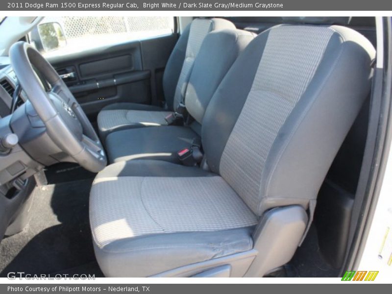 Bright White / Dark Slate Gray/Medium Graystone 2011 Dodge Ram 1500 Express Regular Cab