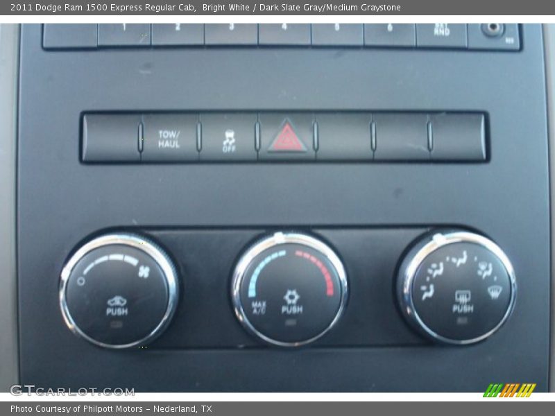 Bright White / Dark Slate Gray/Medium Graystone 2011 Dodge Ram 1500 Express Regular Cab