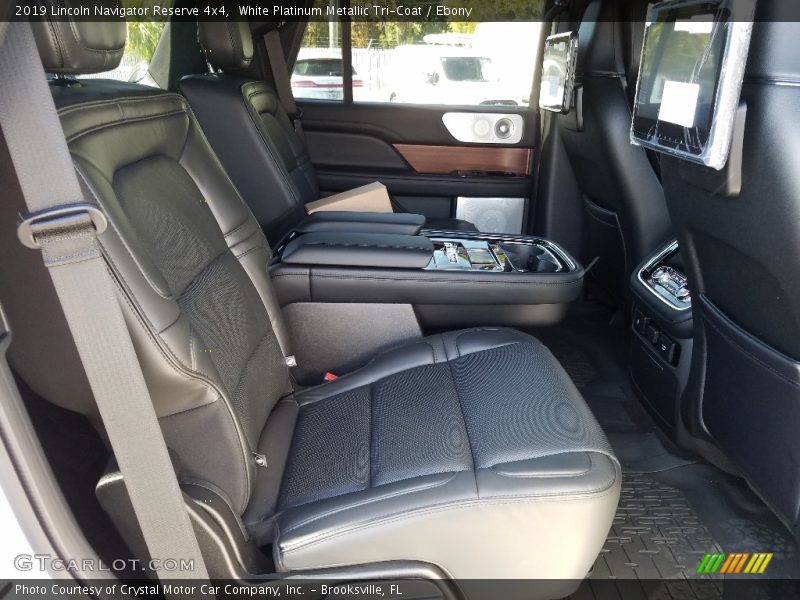 Rear Seat of 2019 Navigator Reserve 4x4