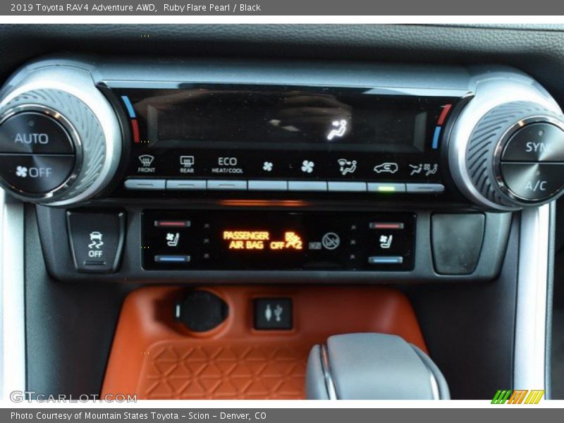 Ruby Flare Pearl / Black 2019 Toyota RAV4 Adventure AWD