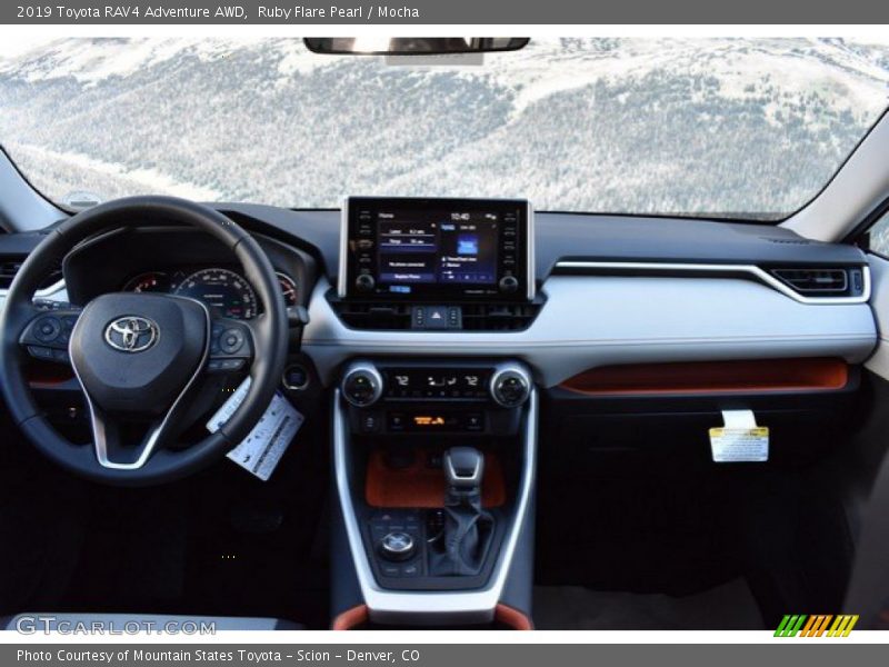 Ruby Flare Pearl / Mocha 2019 Toyota RAV4 Adventure AWD