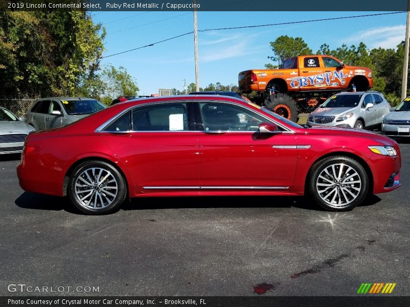 Ruby Red Metallic / Cappuccino 2019 Lincoln Continental Select