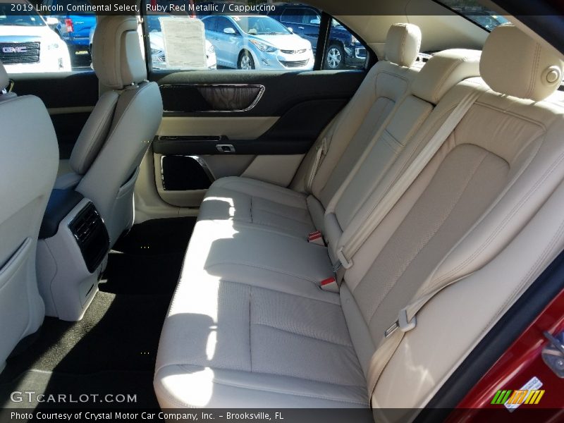 Rear Seat of 2019 Continental Select