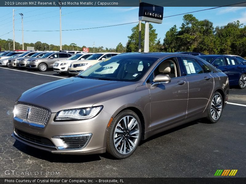 Front 3/4 View of 2019 MKZ Reserve II