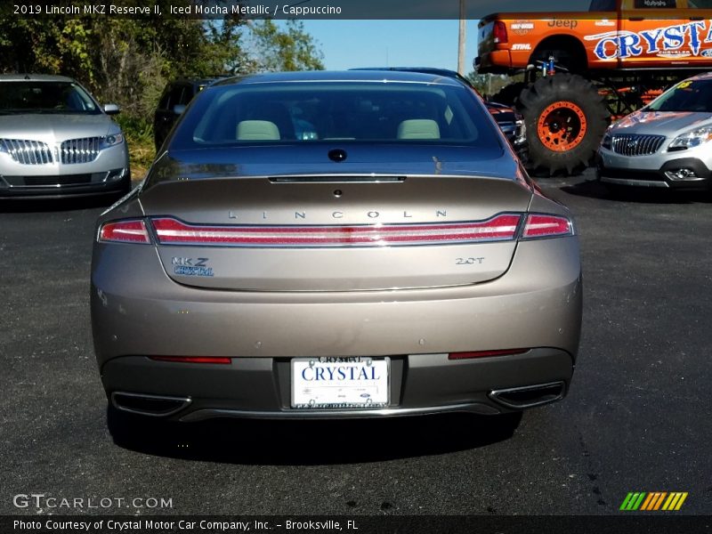 Iced Mocha Metallic / Cappuccino 2019 Lincoln MKZ Reserve II