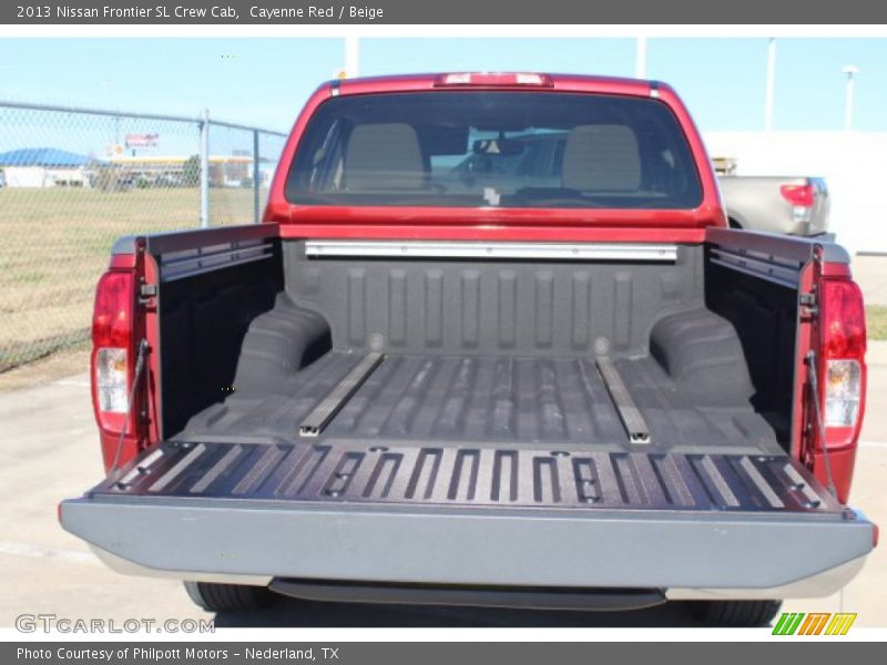 Cayenne Red / Beige 2013 Nissan Frontier SL Crew Cab
