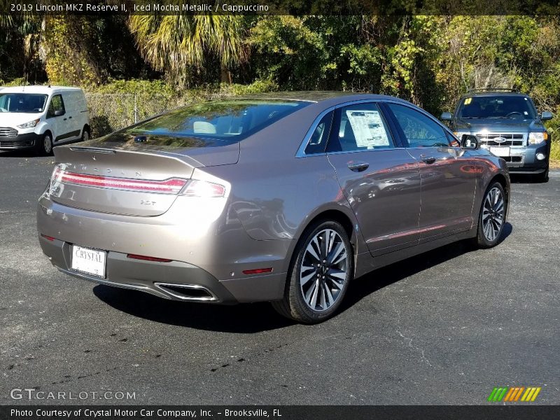 Iced Mocha Metallic / Cappuccino 2019 Lincoln MKZ Reserve II