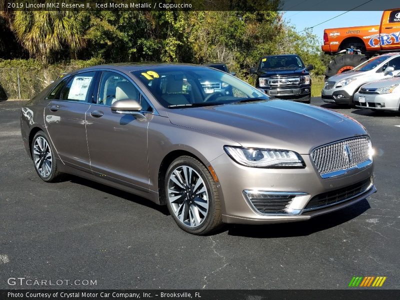 Front 3/4 View of 2019 MKZ Reserve II