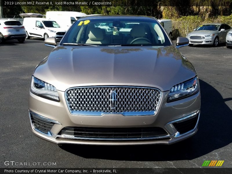 Iced Mocha Metallic / Cappuccino 2019 Lincoln MKZ Reserve II