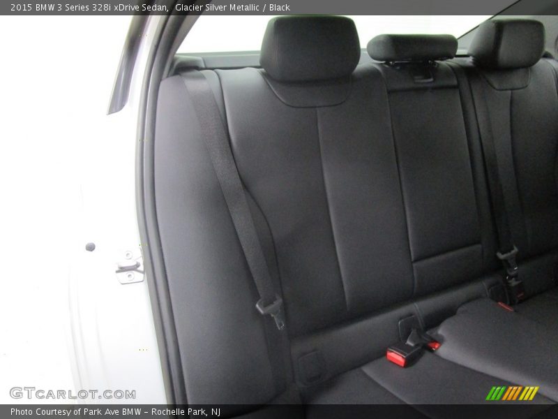 Glacier Silver Metallic / Black 2015 BMW 3 Series 328i xDrive Sedan