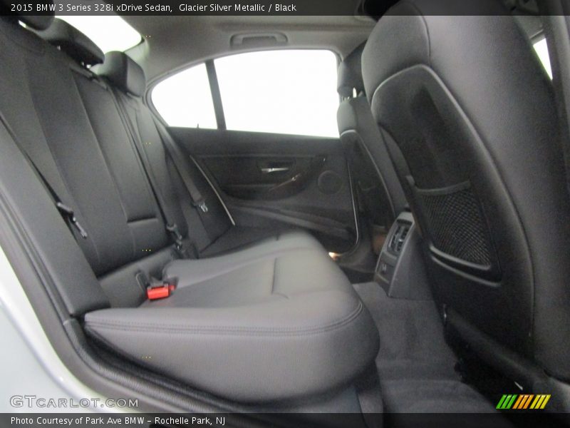 Glacier Silver Metallic / Black 2015 BMW 3 Series 328i xDrive Sedan
